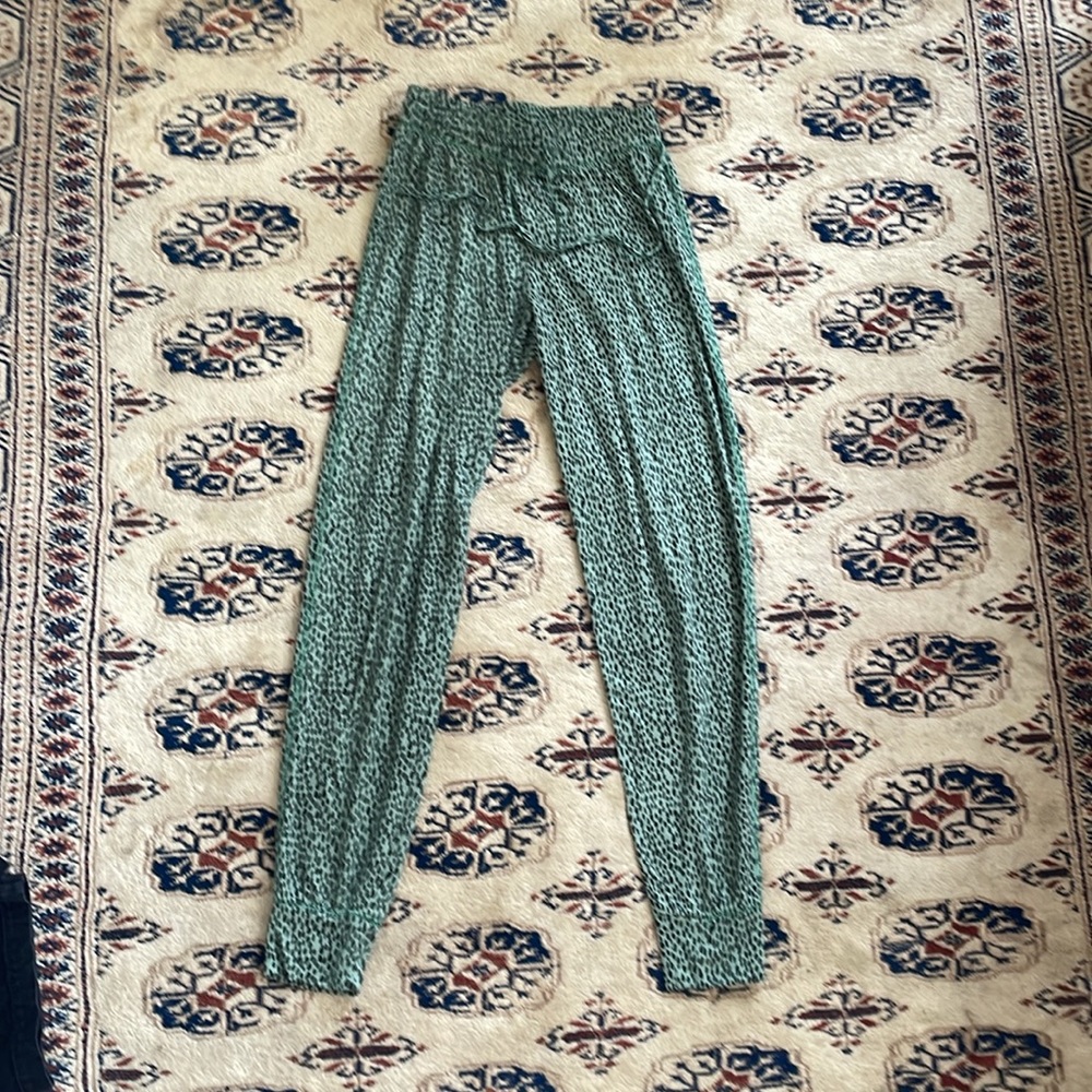 Free Press Spotted Harem style pants